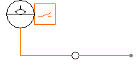 Oil level switch